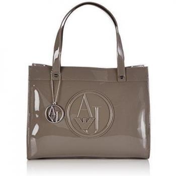 Armani Jeans Shoes & Bags DE 0520BRJ - Shopper para mujer, color gris