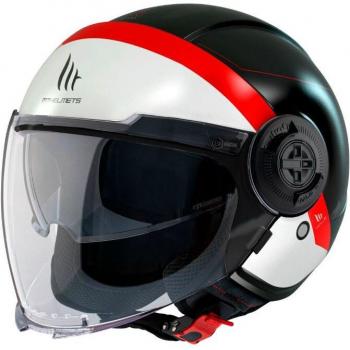 MT Helmets Casco Jet Viale SV S 68 Unit Rojo