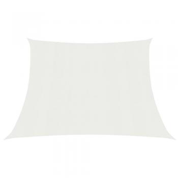 Toldo de vela blanco HDPE 160 g/m² 4/5x3 m