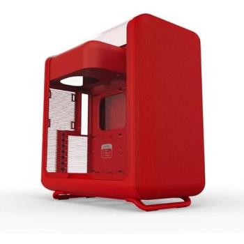 Caja de ordenador Hyte X50 ATX Torre Media Cristal Acústico Laminado Roja