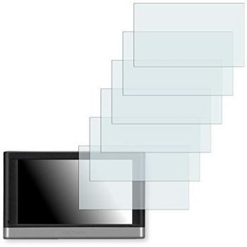 6 x protectores pantalla Golebo para Garmin nuvi 2498LMT-Digital. Lámina protectora adhesiva invisible Crystal Clear. Fabricado en Alemania.