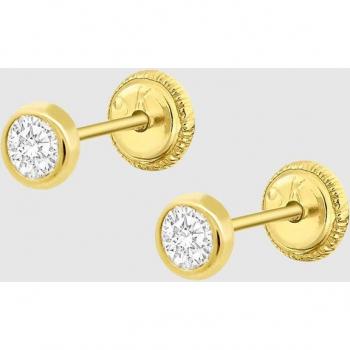 Pendientes de niña HIN00197/4 Basics de oro 9K.