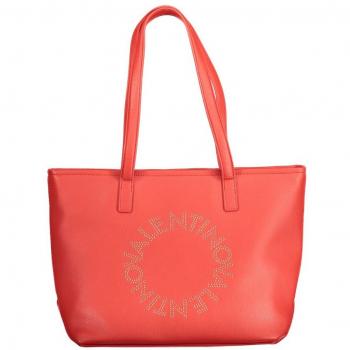 Valentino by Mario Valentino Red Synthetic Handbag with Shoulder Strap, Tote Bag, Female, Size: ONE SIZE