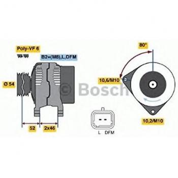 Bosch 986046240 Alternador