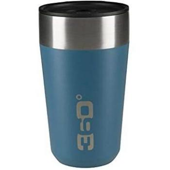 Taza Térmica 360 Degrees Grande 475 ml Azul Denim de Acero Inoxidable