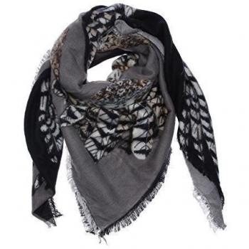 La Modeuse - Fular - para mujer gris talla única