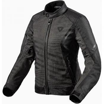 Revit Torque 2 H2O - Chaqueta Urbana Impermeable y Transpirable para Mujer en Negro y Gris