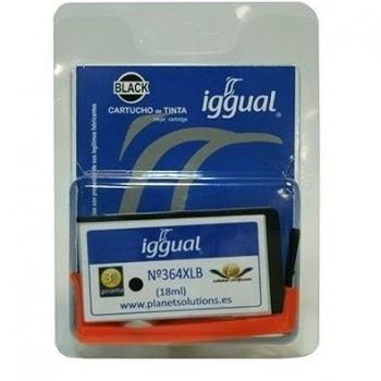 Iggual HP Nº 364XL CN684E - Cartucho reciclado, color negro