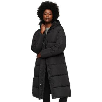 Superdry Women's Oversized Black Puffer Jacket