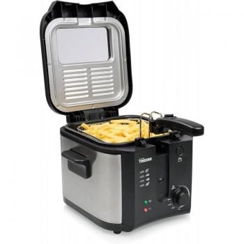 Freidora Tristar FR-6878 - Tipo: Freidora eléctrica - Volumen: 2.8 L - Potencia: 1600 W - Asa Plegable - Asas Cool Touch