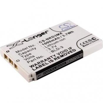 3.7V 1Ah Li-ion Battery for Nokia 2100 and Compatible Models