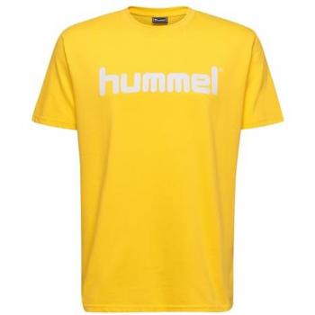 Camiseta Hummel Infantil de Algodón con Logo Unisex