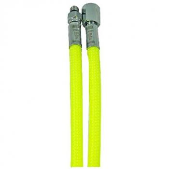 Miflex Manguera de Regulador de Baja Presión de Alta Flexibilidad UNF 1/2 - Color amarillo, longitud 100 cm