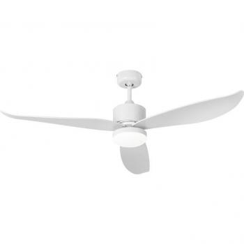 Jata JVTE4231 Ventilador de Techo con Luz LED y Mando a Distancia, 6 Velocidades, Función Reverse (Invierno-Verano), 132 cm de Diámetro, 64W