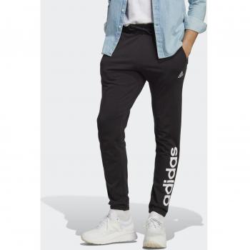 Adidas Essentials Single Jersey Tapered Joggers with Elasticized Cuffs for Men - Black XL