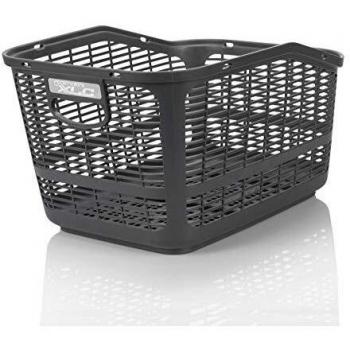 Xlc Ba-b08 Cesta de plástico para portaequipajes, Unisex Adulto, Antracita, Talla única