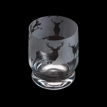 Dartington Crystal Aspect Tumbler Stag, 100 mm
