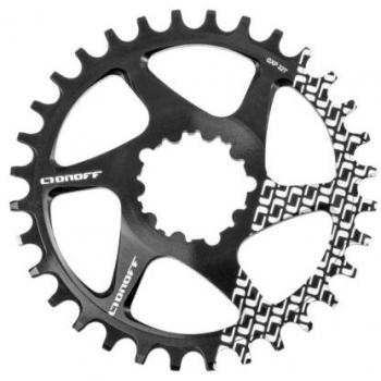 Plato Onoff GXP 32D Boost - Plato de montaña (MTB), compatible con sistema GXP, tamaño de 32 dientes, diseño optimizado para rendimiento en terrenos exigentes
