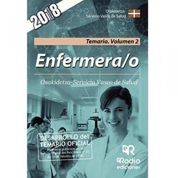 Enfermera/o. Osakidetza-Servicio Vasco de Salud. Temario. Volumen 2