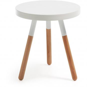 Kavehome Mesa Centro Kirb 48 cm, blanco