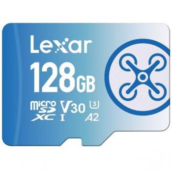 Lexar MicroSDXC 128GB UHS-I Clase 10 V30 FLY