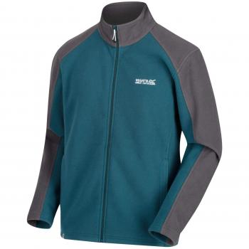 Regatta Hedman II Forro Polar con Cremallera Completa para Hombre, Hombre, Color Deep Teal/Magnet, tamaño Medium