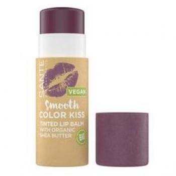 Bálsamo Labial Color Kiss 03 Soft Plum Bio Maquillaje SANTE 4055297185387