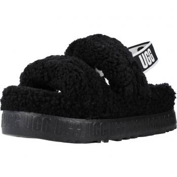 Zapatillas Hogar Mujer Ugg W Oh Fluffita Color Black Negro EU 39