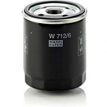 Original MANN-FILTER Filtro de aceite W 712/6 – Para automóviles