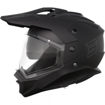 Casco de motocross Shot Trek Solid Negro (M)