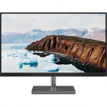 Monitor Lenovo L27M-30 27 Full HD IPS LED 75Hz FreeSync con USB-C, HDMI, VGA y Webcam LC50 Integrada - Negro, Plata