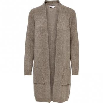 Cardigan Only Jade Beige Para Mujer, Sudadera Only Jade Cardigan Caribou Mujer