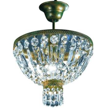 Lámpara de Techo de Cristal CUPOLA 30 cm