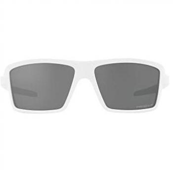Oakley Cables Matte White Prizm Black Polarized Sunglasses