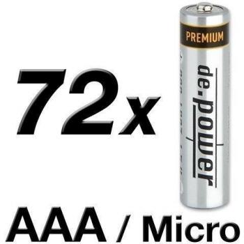 de. power LR03 AAA pilas alcalinas