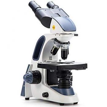 SWIFT Microscopio compuesto binocular SW380B,40X-2500X,microscopio de laboratorio de grado de investigación,oculares de 10X y 25X de campo amplio, cabezal Siedentopf