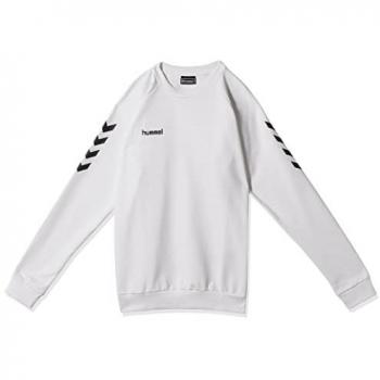 Hummel Kids Cotton Sweatshirt Unisex White 14 Years