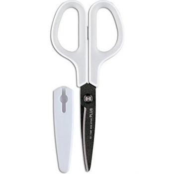Tijeras Universales Fitcut Curve Antiadherentes Recubiertas de Flúor 17.5 cm Gris-Blanco