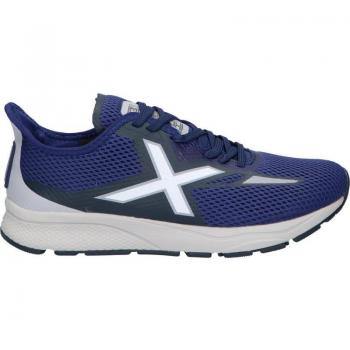 Zapatillas deporte de Hombre MUNICH 4123001 MOOF AZUL, color azul, modelo Moof, diseño deportivo, suela de goma antideslizante, material transpirable, ideal para running y actividades al aire libre
