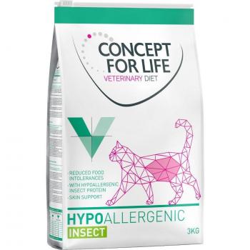 Concept for Life Veterinary Diet Hypoallergenic Insect pienso para gatos - 3 kg