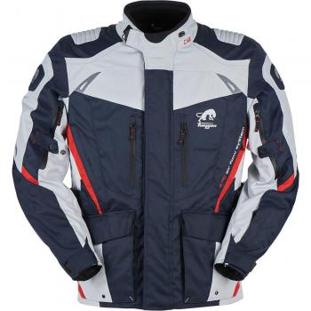 Furygan Chaqueta textil de motocicleta Apalaches Azul-Gris-Blanco-Rojo