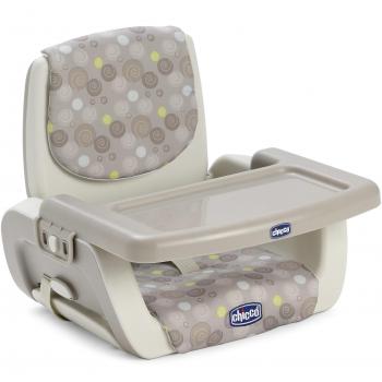 Chicco Mode - Elevador regulable en 3 alturas, 2 kg, color gris/verde