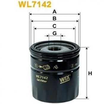 Wix Filter WL7142 - Filtro De Aceite