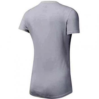 Reebok OSR SS AC tee Camiseta, Mujer, Blanco, L