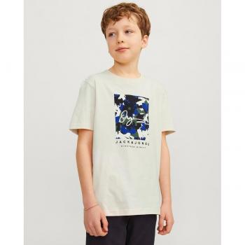 JACK&JONES 12257133 JORARUBA AOP BRANDING TEE SS CREW JNR Niño Camiseta Top Polo TS 29080