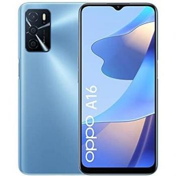 Oppo A16-4GB + 64GB, Mediatek Helio G35, 5000 mAh, 10W, Azul