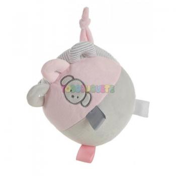 Pelota Sonajero Activity Perro Pink 18 cm (Creaciones Llopis - 25511)
