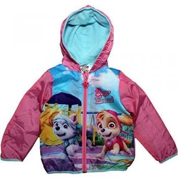 Nickelodeon Paw Patrol It's Raining Chaqueta Impermeable, Rosa