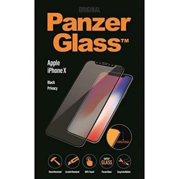 PanzerGlass P2623 Protector de Pantalla para Premium Apple iPhone X Negro
