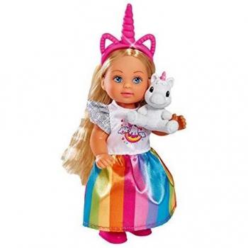 Muñeca Evi Love Unicornio Mágico 12 cm con Accesorios Multicolores